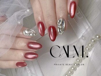 マグネット埋め尽くしネイル