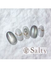 ネイルアンドアイラッシュサロン ソルティ 寺田町(salty)/３月４月選べるデザイン(MAG)