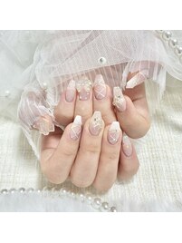 ワンホン☆ガーリーネイル