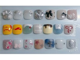 フット親指デザイン サンプル