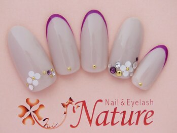 ナチュレ ネイルアンドアイラッシュ(Nature Nail & Eyelash)/定額デザイン☆7,452☆