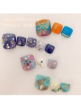 キルカスネイル(kirkas nail)/フットネイル フルアートプラン