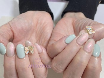 サロン ド モモ(salon de momo)/上嶋担当　パステルカラーネイル