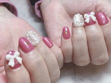 シキナ(shikina)/ちゅるちゅる　パール　リボン