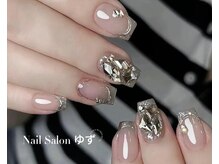 ゆず/埋め尽くし／ミラーネイル