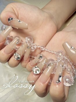 長さ出しのできるサロン