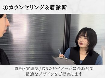 ニュートラル(nutral)/施術の流れ［眉毛/眉毛サロン］ 