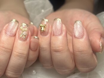 ジョアネイル(JOA Nail)/トナカイ/先端ミラー/クリスマス