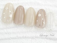 ラグジュアリーネイルズ タカダノババ(Luxury Nails Takadanobaba)/キュート*フラワーホログラム