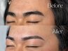 【メンズ/2,3回目ご来店の方】眉毛ワックス《間引きあり》 