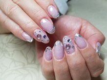 トータルビューティーホームサロンサンティア(Total Beauty home Salon Scintia)の雰囲気（1500色以上のカラーからお好みのベストカラーで贅沢に可愛く！）