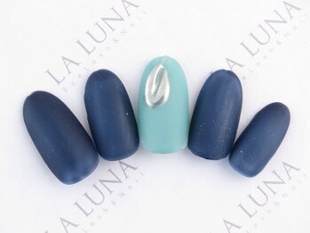 ラルナ ネイルアンドアイラッシュサロン(LA LUNA nail & eyelash salon)/9月10月◇定額ナチュラル◇