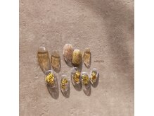 シルニー リム(Silny rim)/アシンメトリーニュアンスネイル