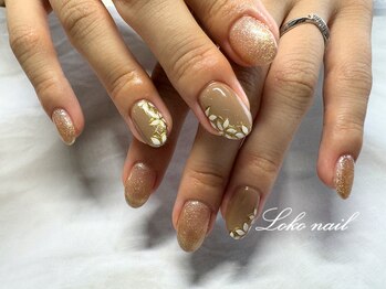 ロコネイル(Loko nail)/フラワーネイル