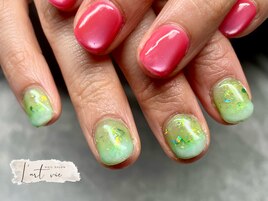 シンプルアート×マグネット