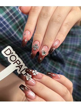 ドパルネイル 上野(DOPALE.Nail)/チップ長さ出し持ち込みデザイン