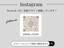 ニコレ(Nicore)/まつ毛メニュー★Instagram