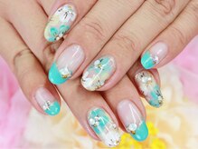 ココネイル(COCO NAIL)/お花柄＆フレンチ