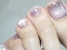 foot【オフ・バス・ケア込】マグネットネイル¥13000→￥11000