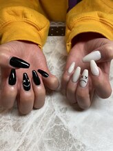 エステティックアンドネイル ローズ(ESTHETIC&NAIL Rose)/モノクロネイル