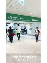 チャージ 新宿店/JR新宿駅からの道案内【1】