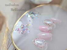 ベリッシマ 北仙台(Bellissima)/ドライフラワーネイル♪