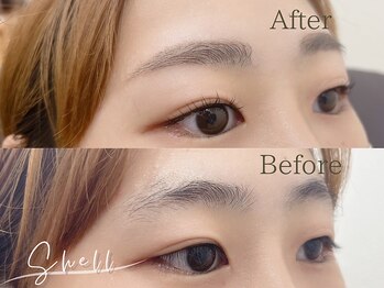 シェル 松戸(Shell)/ふんわり眉毛と束感まつ毛