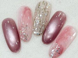 マグネット ニュアンスネイル