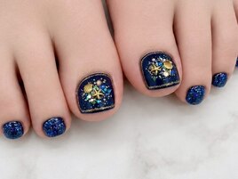 フット★定額・親指アートネイル
