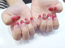 ネイル リッチ(Nail Rich)/赤ネイル☆