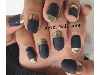 ジュエルネイルサロン(Jewel)/ワンカラー+ミラー