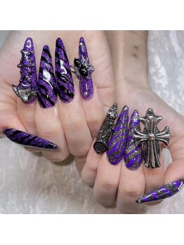 スカルプ10本アート　１枚MAX