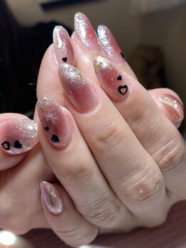 フェザードフレンズ 本店/チークネイル