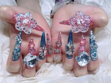 マルチューネイル 池袋(MARUCHU NAIL)/持ち込みデザイン/やり放題