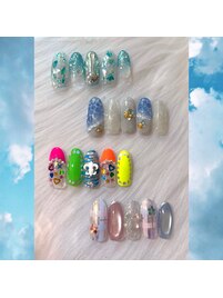 さき限定ハンドアート¥7700