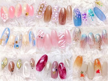ラルネイル 大宮(Lull. nail)の写真/《◆EVENT◆Lull.nail☆Autumn初回オフ込￥5800》600種類以上のサンプルから選べる!周りと差がつく指先へ☆