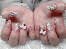 レアネイル 新宿(le'a nail)/ツイードネイル