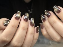 リノネイル(Lino Nail)/ミラーフレンチ