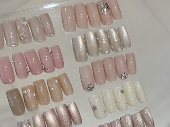 デイシー ネイルアンドアイラッシュ 新宿(deicy)/定額フェミニンガーリーdesign