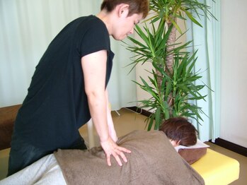 フレッシュ リーフ/腰もしっかりほぐします