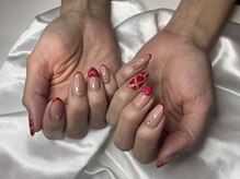 ネイル スタジオ ブルーミー(Bloomy)/バレンタインネイル