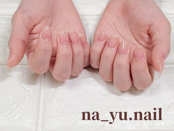 ナユネイル(na_yu.nail)/自爪風クリアネイル 78/78