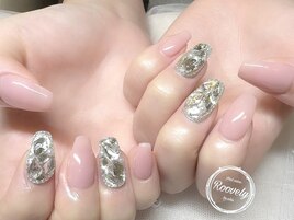 埋め尽くしネイル