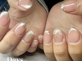 ネイルサロン デイズ 四郷店(nail salon Days)/リボンアート