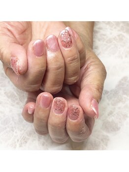 シンプル3880円ネイル