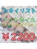 【モデルクーポン】フットネイル(ワンカラー、マグOK)【2時間半程度】