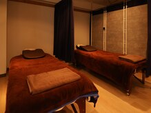 癒楽(YuRaKu)の雰囲気（施術中は厚めのカーテンを閉じ、しっかりプライベート空間を）