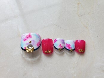 ネイルサロン ル リアン(Nailsalon Le lien)/フットネイルサンプル