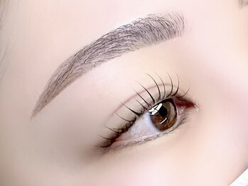 ミニョン 栄(mignon)の写真/【2回目迄新規料金♪】美眉アイブロウWAX(間引き/眉毛カット¥6000→¥4980でご用意!スッキリとした仕上がり