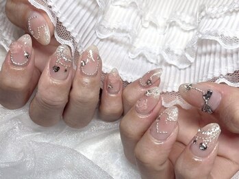 モカ 心斎橋(moca by Lee)/【Aina】チークネイル